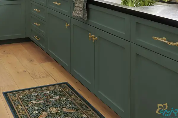machine-made-handmade-rug-kitchen